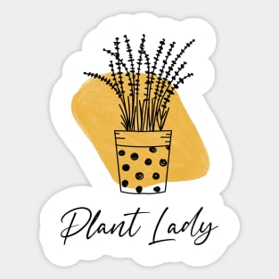 Plant Lady Shirt, Gardening Shirt, Gift for Gardener, Garden Lover, Plant Lover, Earth Day Shirt,Pink Shirt,Gift for plant lady,plant mom Sticker